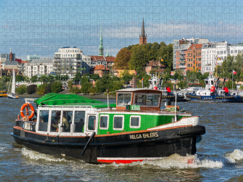 Barkasse - CALVENDO Foto-Puzzle'