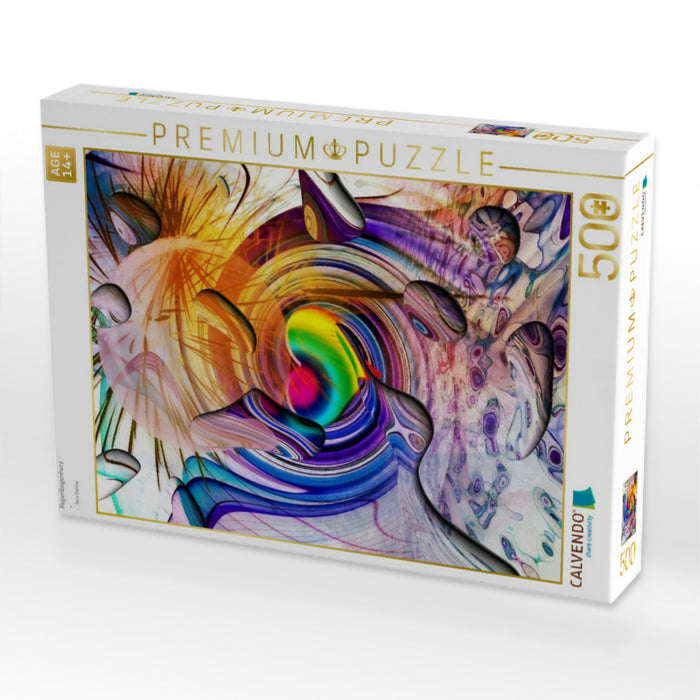 Regenbogenherz - CALVENDO Foto-Puzzle'