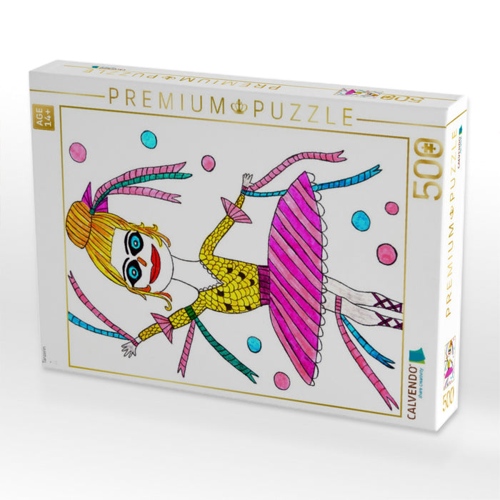 Tänzerin - CALVENDO Foto-Puzzle'