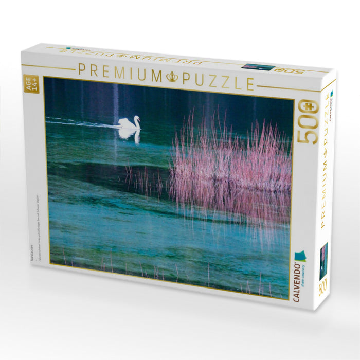 Isarstausee - CALVENDO Foto-Puzzle'