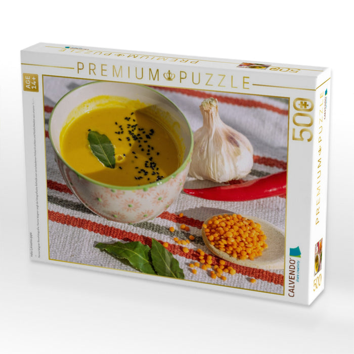 rote Linsensuppe - CALVENDO Foto-Puzzle'