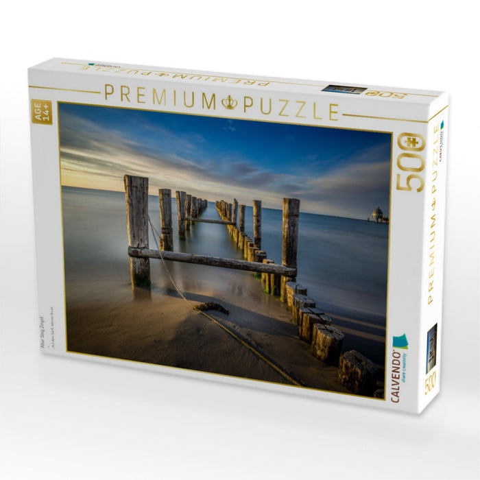 Alter Steg Zingst - CALVENDO Foto-Puzzle'
