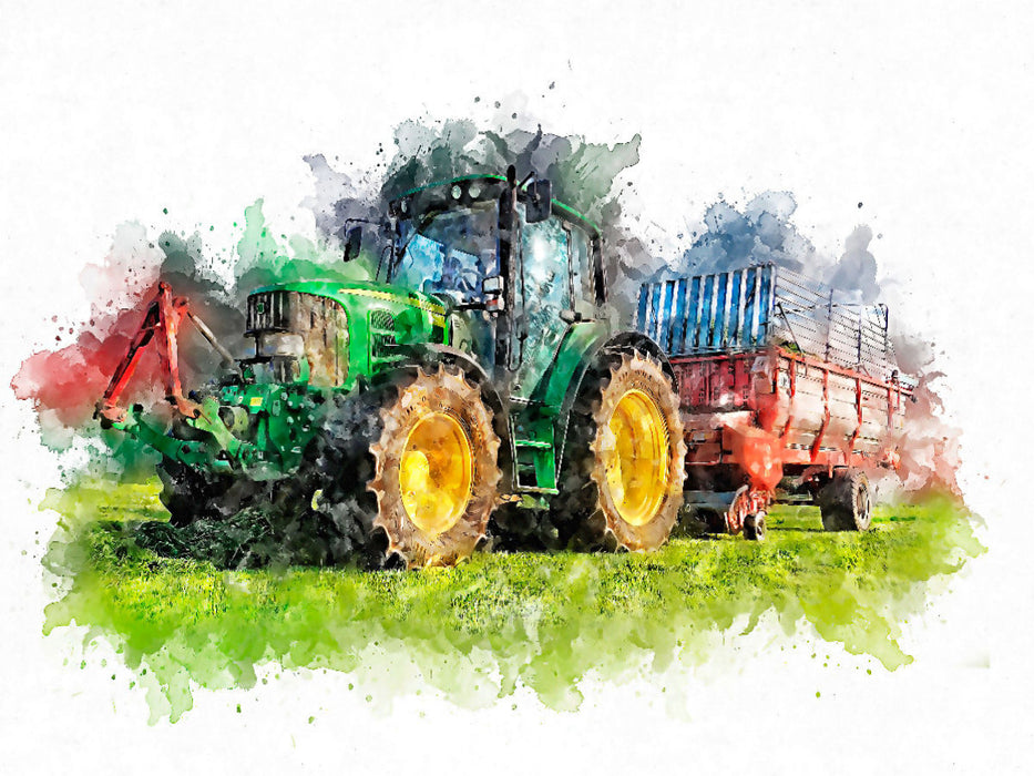 Traktor - CALVENDO Foto-Puzzle'