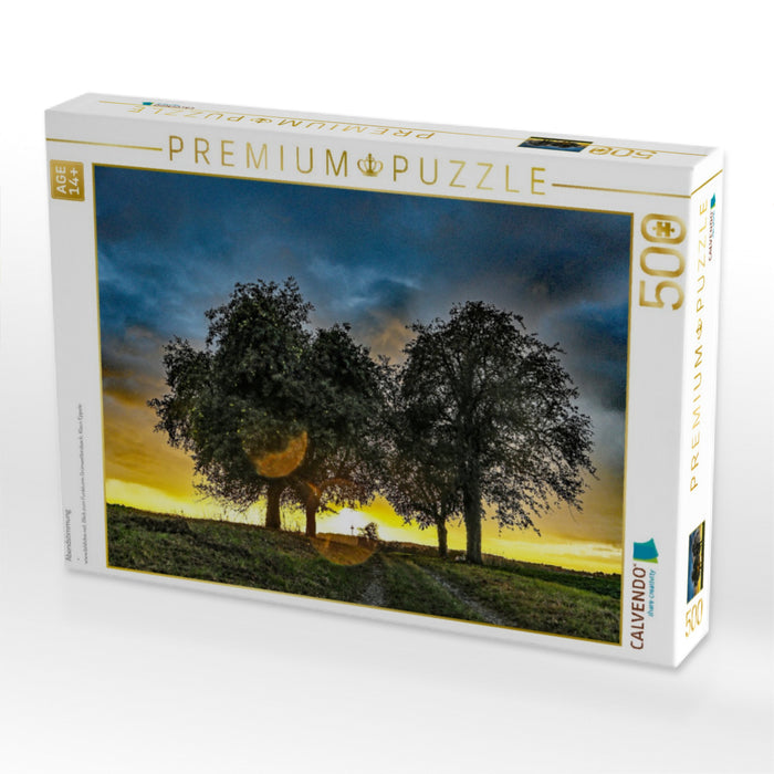 Abendstimmung - CALVENDO Foto-Puzzle'