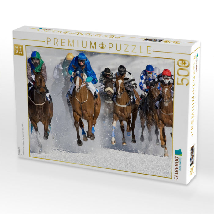 Endspurt - CALVENDO Foto-Puzzle'