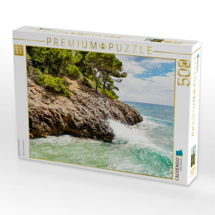 Küste bei Canyamel - CALVENDO Foto-Puzzle'