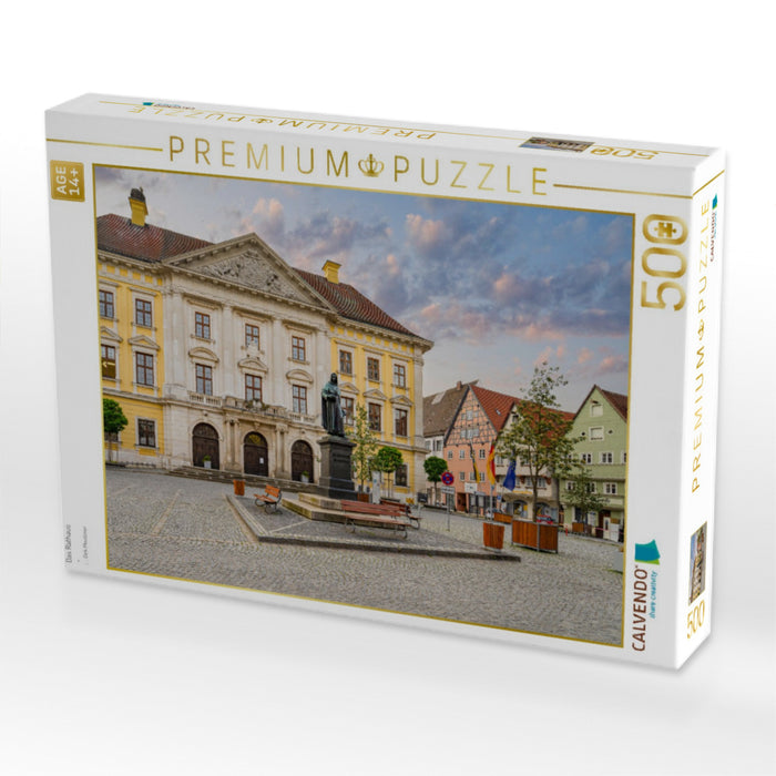 Das Rathaus - CALVENDO Foto-Puzzle'