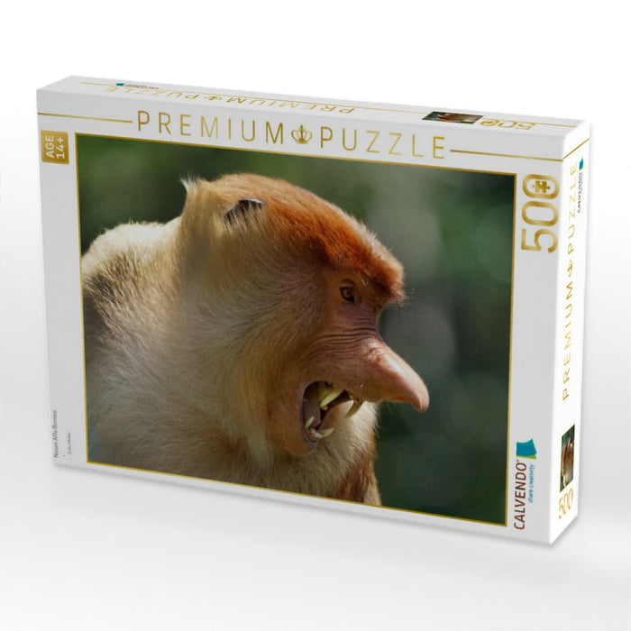 Nasen Affe Borneo - CALVENDO Foto-Puzzle'