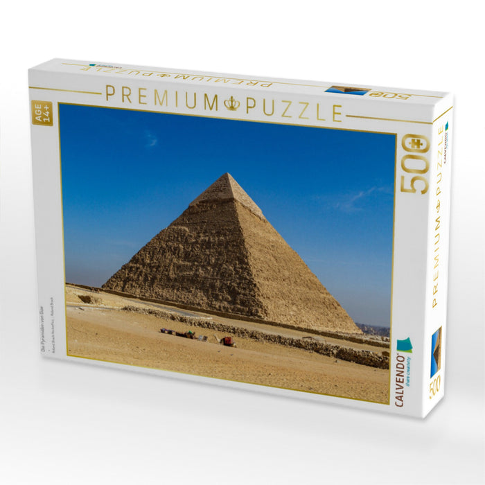 Die Pyramiden von Gize - CALVENDO Foto-Puzzle'