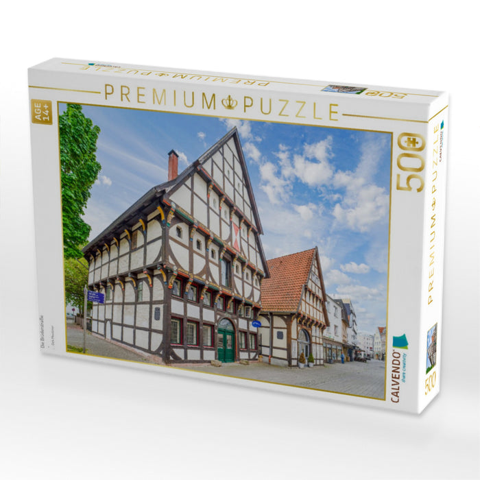 Die Brüderstraße - CALVENDO Foto-Puzzle'