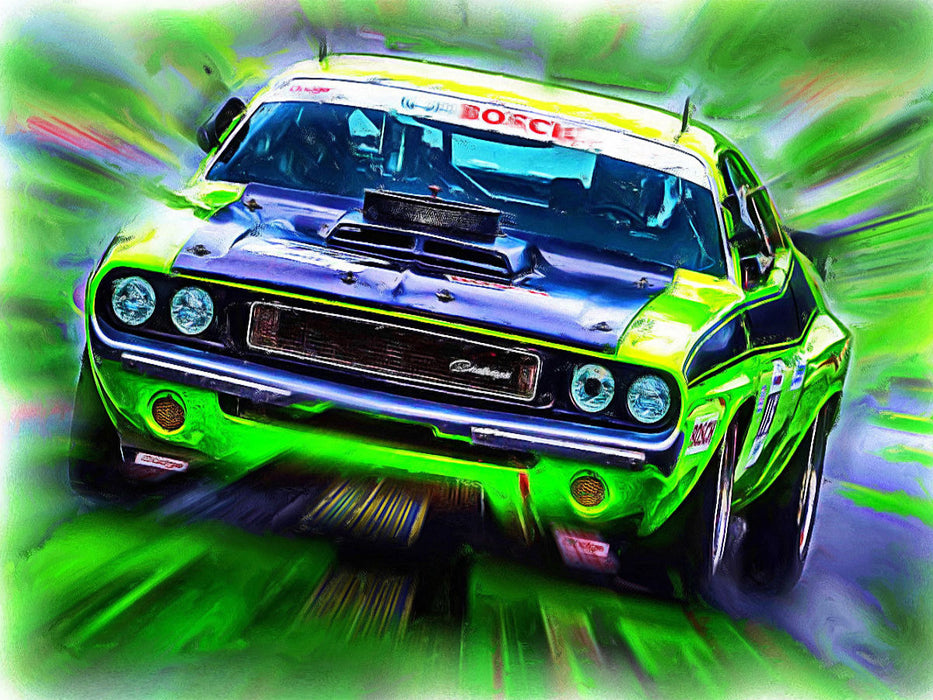Dodge Challenger - CALVENDO Foto-Puzzle'