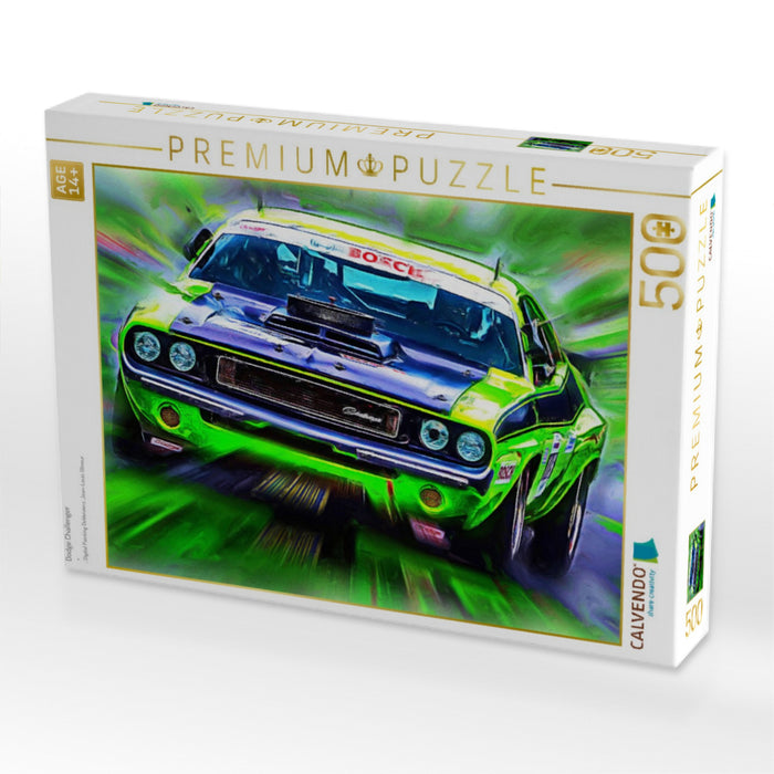 Dodge Challenger - CALVENDO Foto-Puzzle'