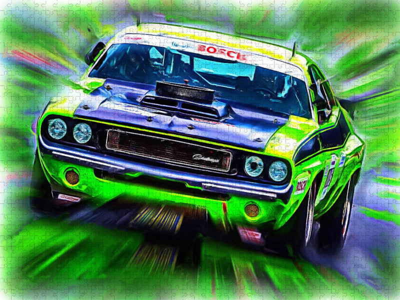 Dodge Challenger - CALVENDO Foto-Puzzle'