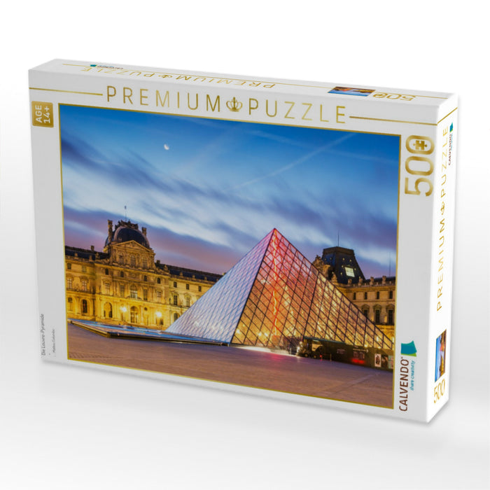 Die Louvre-Pyramide - CALVENDO Foto-Puzzle'