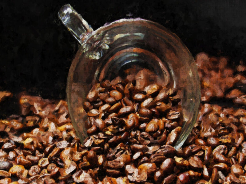 Kaffeebohnen - CALVENDO Foto-Puzzle'