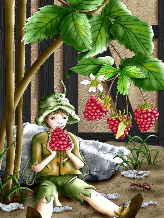 Beeren-Elf - CALVENDO Foto-Puzzle'
