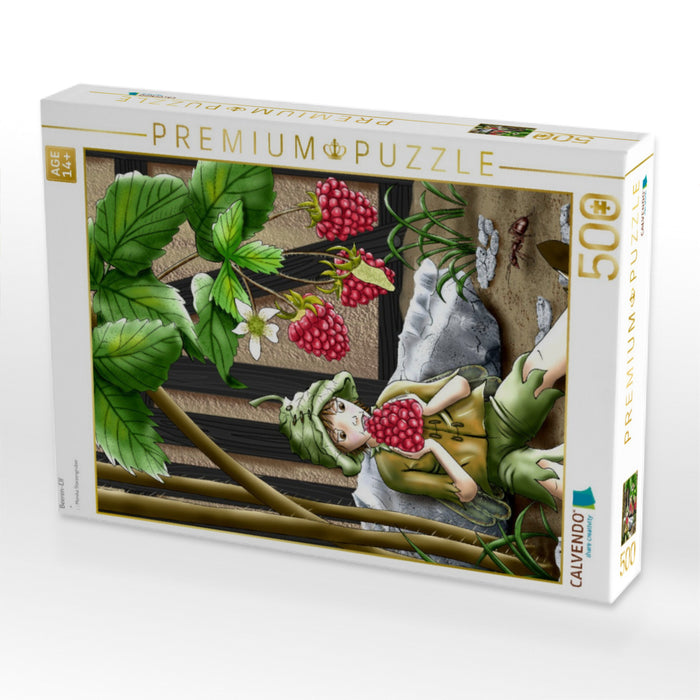 Beeren-Elf - CALVENDO Foto-Puzzle'