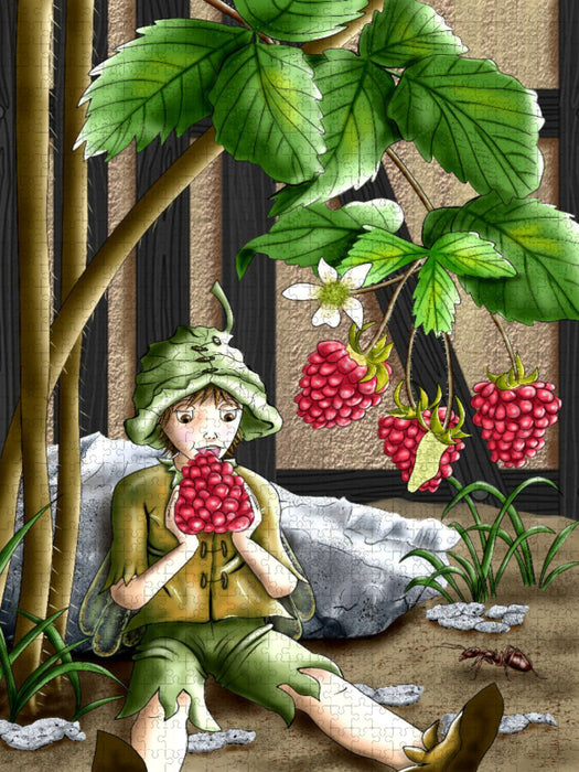 Beeren-Elf - CALVENDO Foto-Puzzle'