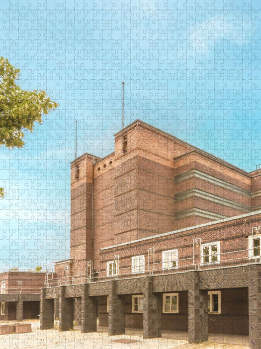 Stadthalle, Johannes Göderitz, 1927 - CALVENDO Foto-Puzzle'