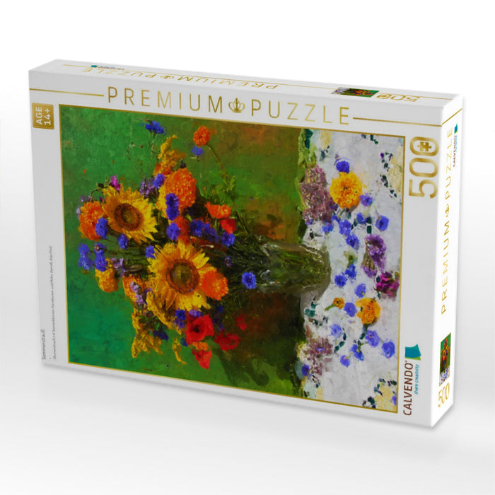Sommerstrauß - CALVENDO Foto-Puzzle'