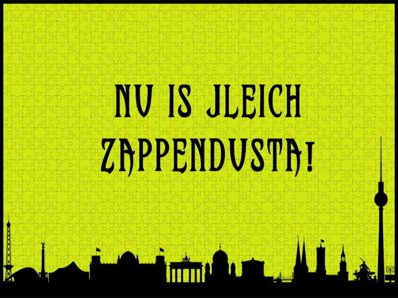 Zappenduster - CALVENDO Foto-Puzzle'