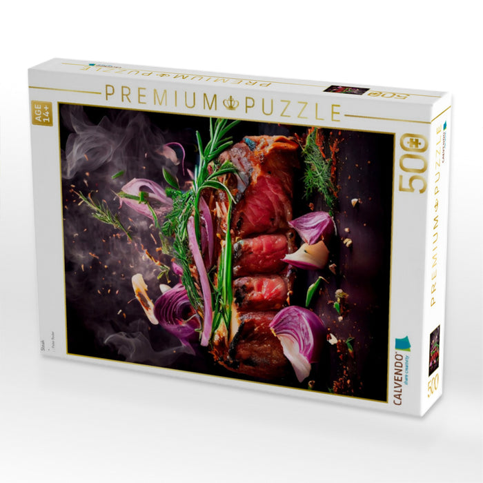 Steak - CALVENDO Foto-Puzzle'