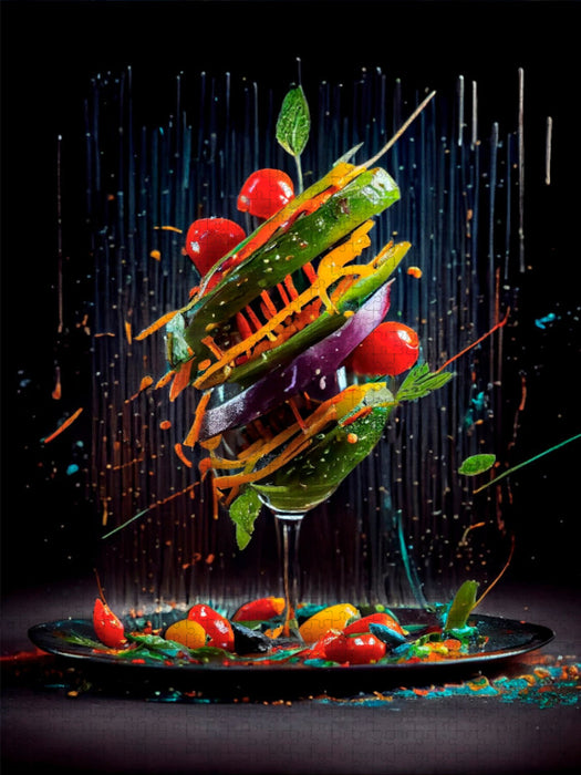 Gemüse Cocktail - CALVENDO Foto-Puzzle'