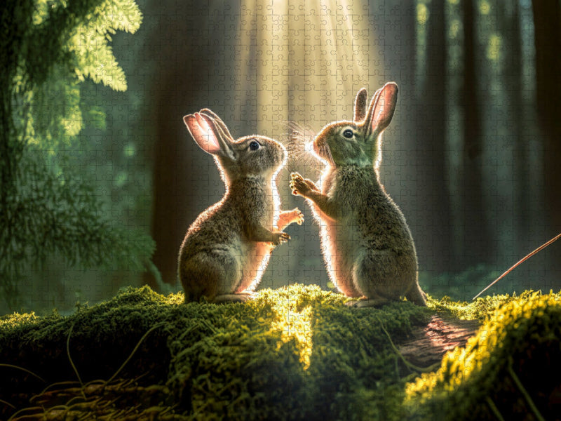 Hasen - CALVENDO Foto-Puzzle'