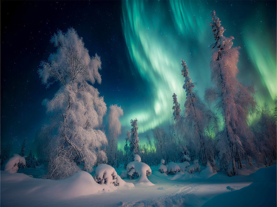 Aurora Borealis - CALVENDO Foto-Puzzle'