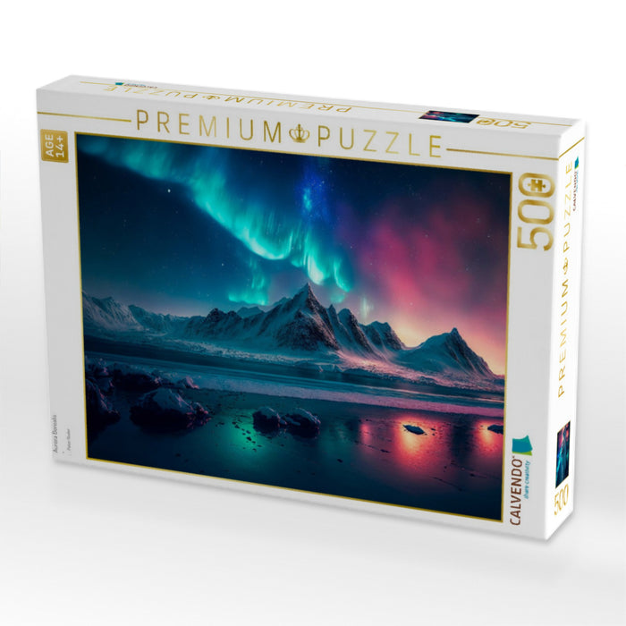 Aurora Borealis - CALVENDO Foto-Puzzle'