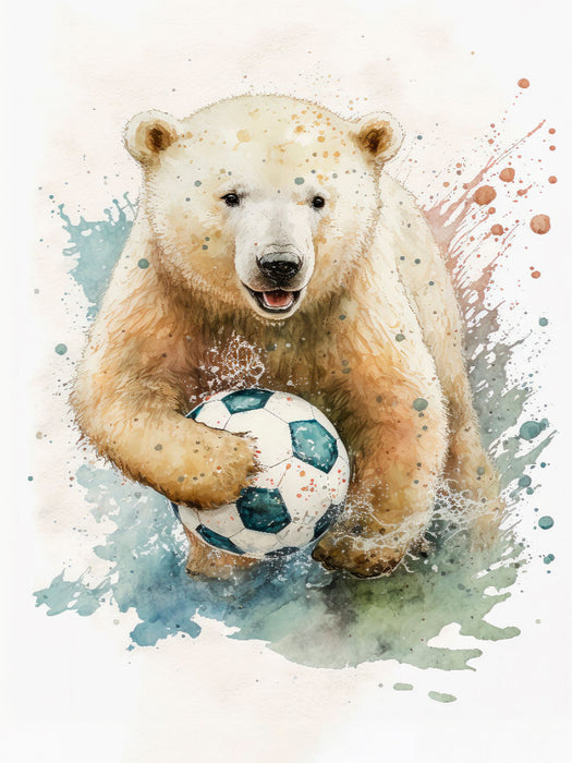 Stolzer Eisbär - CALVENDO Foto-Puzzle'
