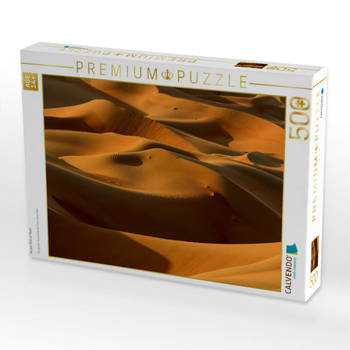 Wüste Rub al Khali - CALVENDO Foto-Puzzle'