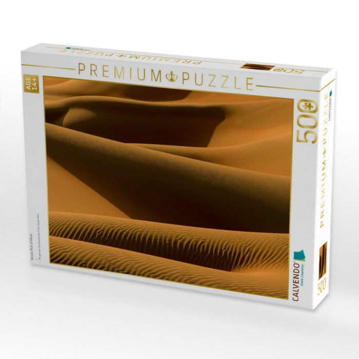 Wüste Rub al Khali - CALVENDO Foto-Puzzle'