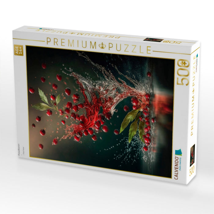 Preiselbeeren - CALVENDO Foto-Puzzle'