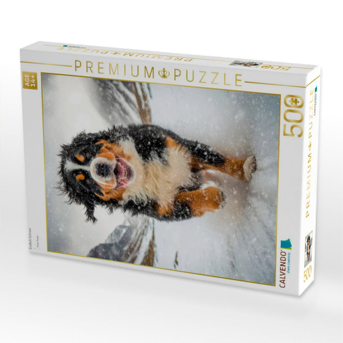 Endlich Schnee - CALVENDO Foto-Puzzle'