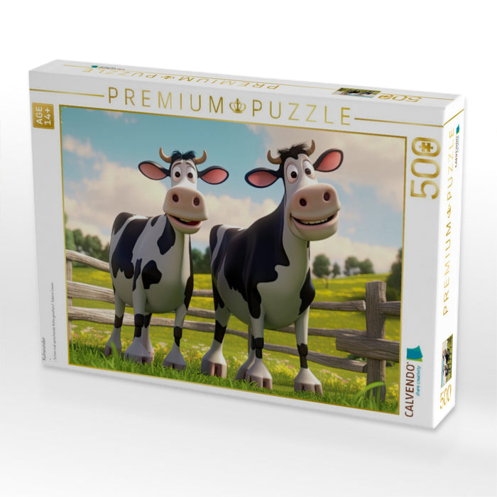 Kuhwunder - CALVENDO Foto-Puzzle'
