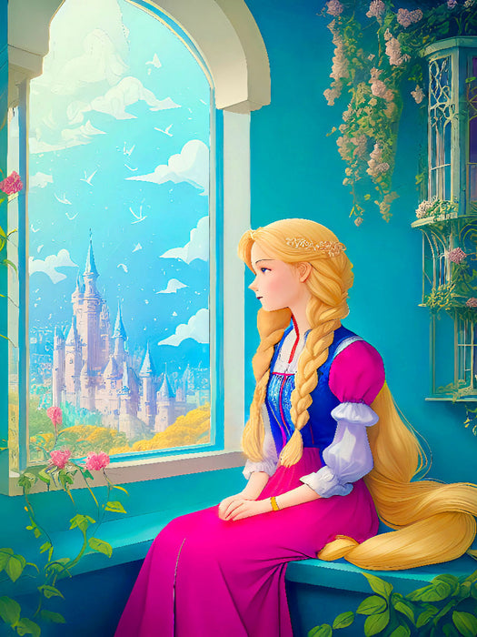 Rapunzel - CALVENDO Foto-Puzzle'