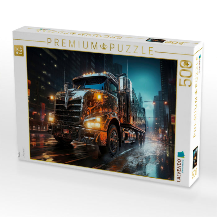 Trucks - CALVENDO Foto-Puzzle'