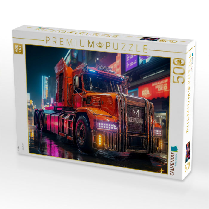 Trucks - CALVENDO Foto-Puzzle'