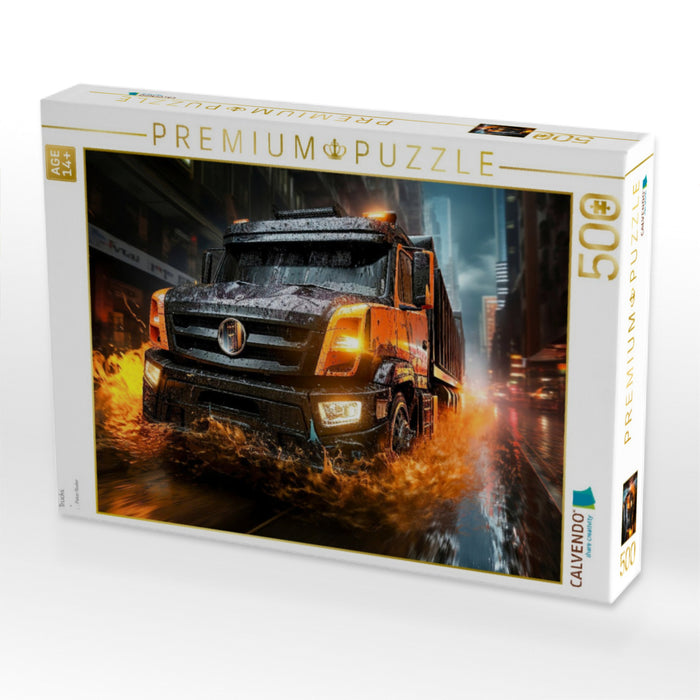 Trucks - CALVENDO Foto-Puzzle'