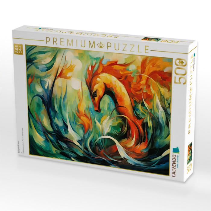 Seepferdchen - CALVENDO Foto-Puzzle'