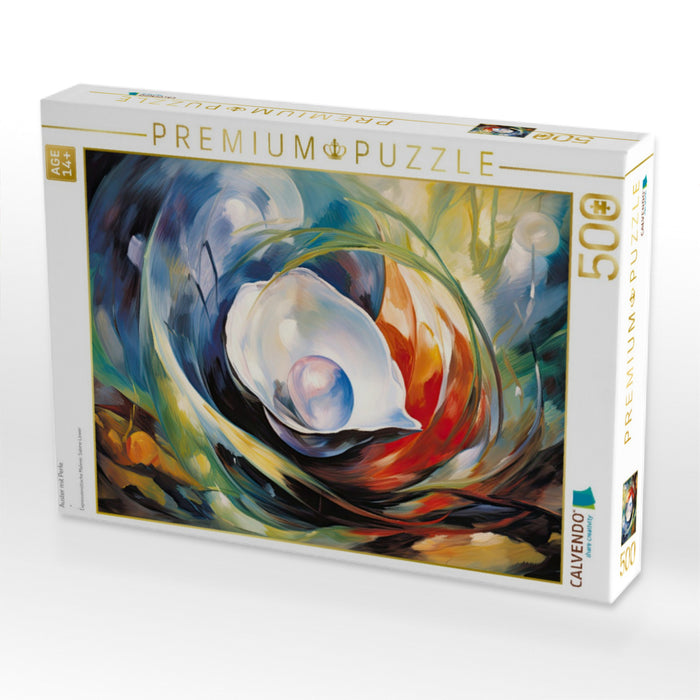 Auster mit Perle - CALVENDO Foto-Puzzle'