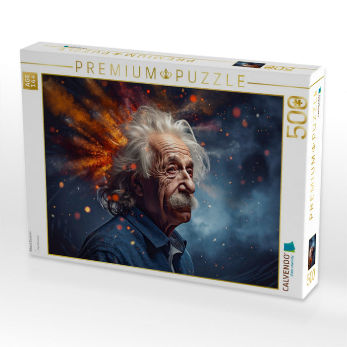 Albert Einstein - CALVENDO Foto-Puzzle'
