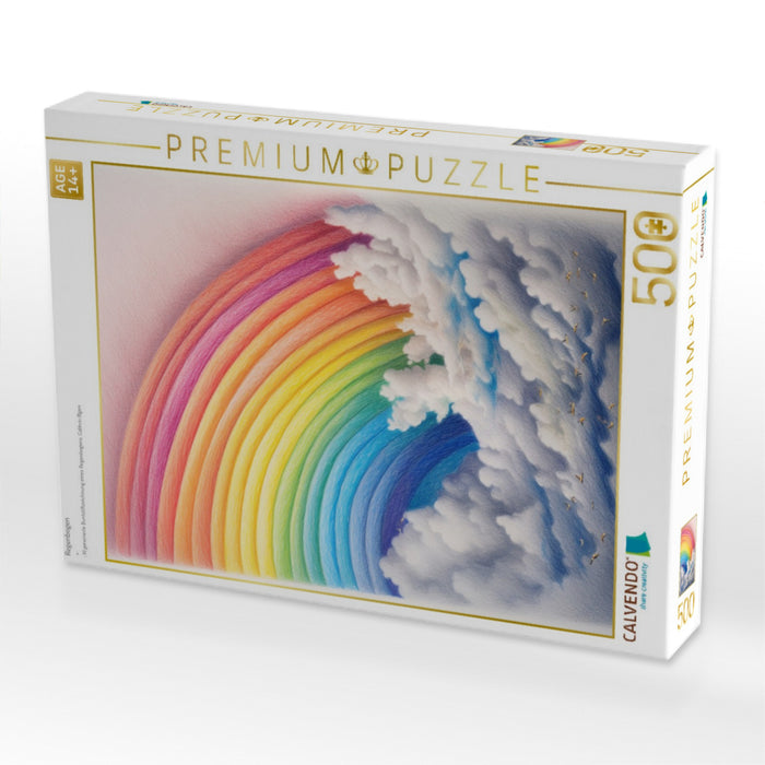 Regenbogen - CALVENDO Foto-Puzzle'