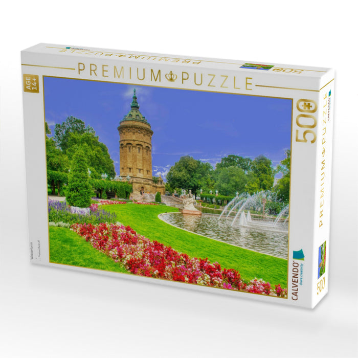 Wasserturm - CALVENDO Foto-Puzzle'