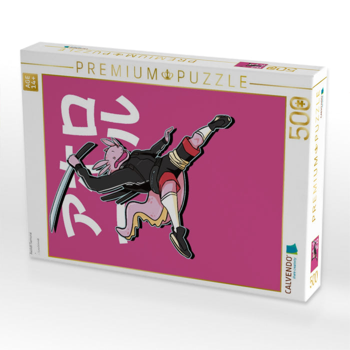 Axolotl Samurai - CALVENDO Foto-Puzzle'