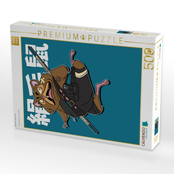 Hamster Samourai - CALVENDO Foto-Puzzle'