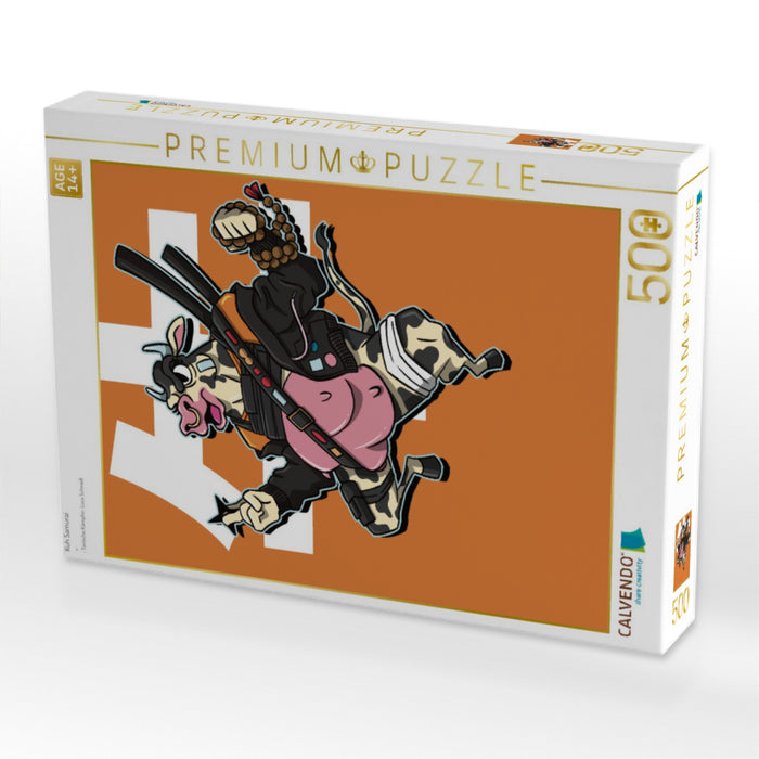 Kuh Samurai - CALVENDO Foto-Puzzle'