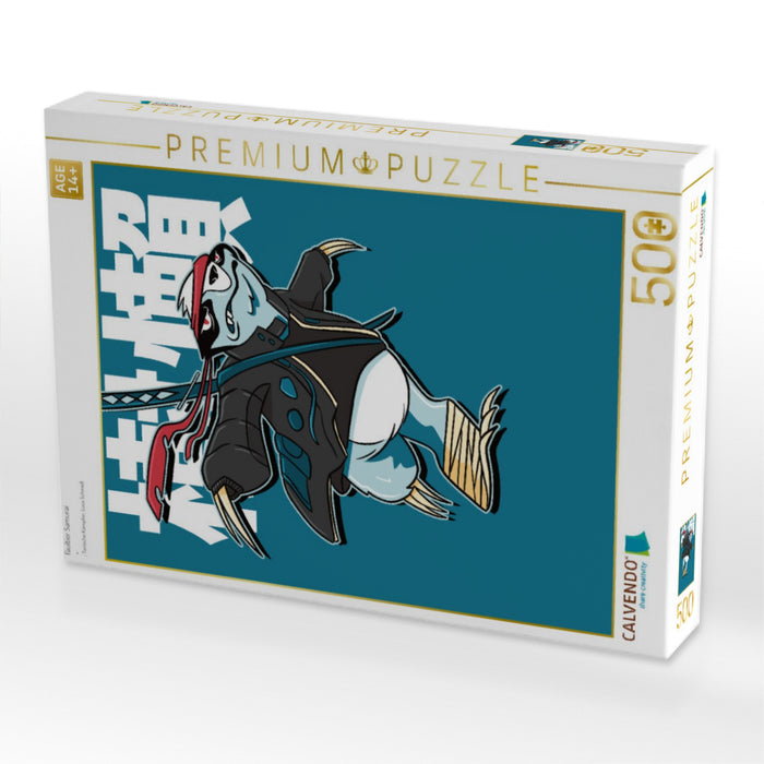 Faultier Samurai - CALVENDO Foto-Puzzle'