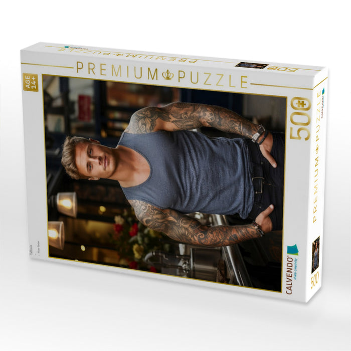 Tattoos - CALVENDO Foto-Puzzle'